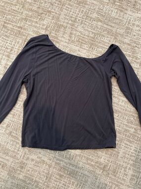 Garage Asymmetric Long Sleeve Top